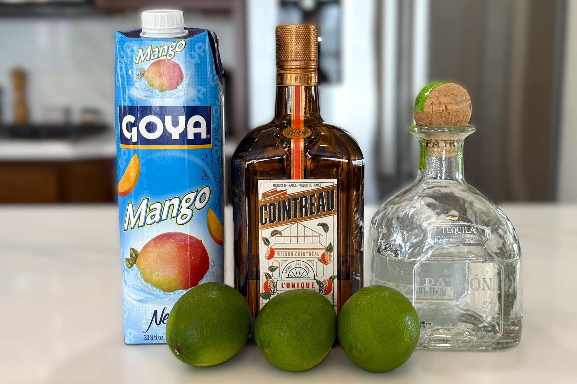 Mango Margarita Ingredients