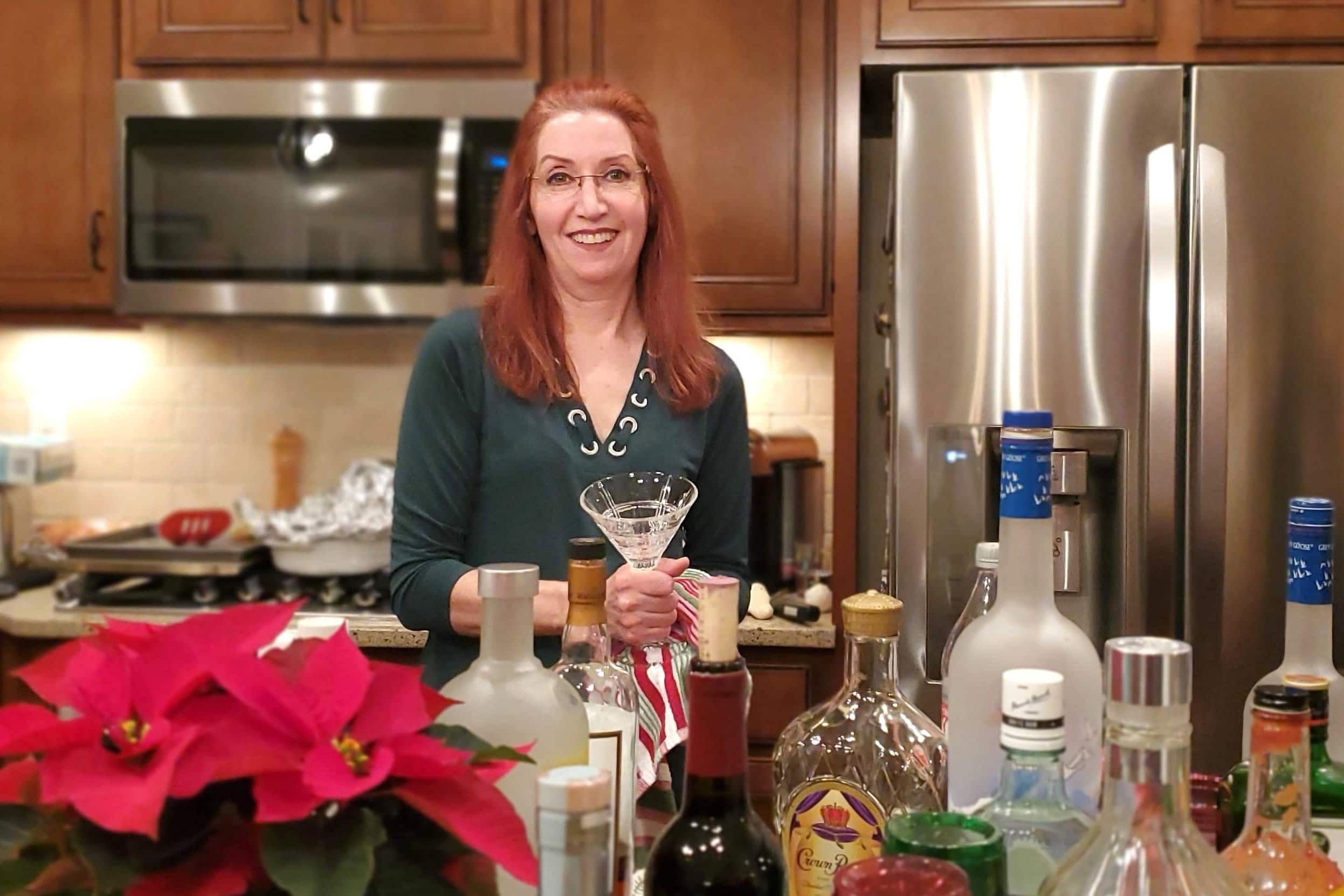 Susan in her kitchen