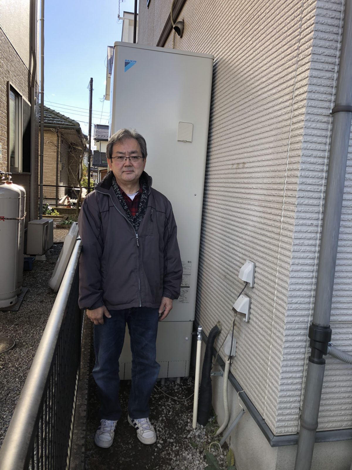 栃木県下都賀郡壬生町でダイキン工業のエコキュートに交換されたお客様