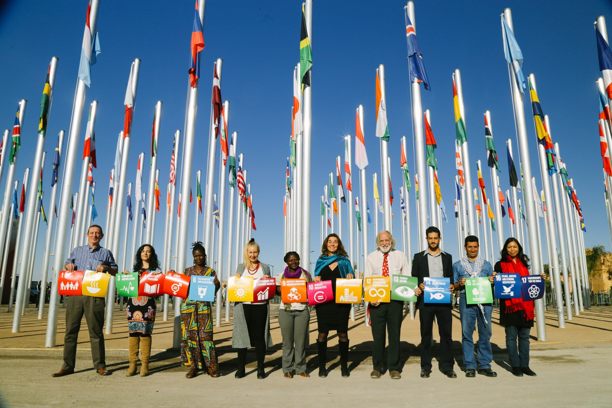 Sustainable Development Goals (SDGs) and the Global Ecovillage Network. Credit: Julia Maryanska