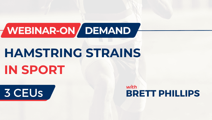 Hamstring Strains in Sport