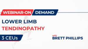 Lower Limb Tendinopathy