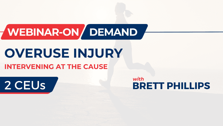 Overuse Injury: Intervening at the Cause