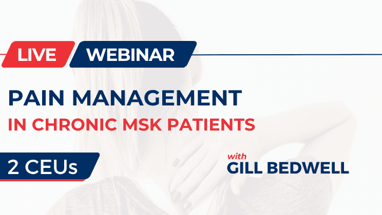 Pain Management in Chronic MSK Patients