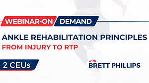 Ankle Rehabilitation Principles: From Injury to RTP