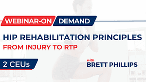 Hip Rehabilitation Principles: From Injury to RTP