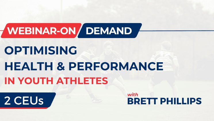 Optimising Health and Performance in Youth Athletes