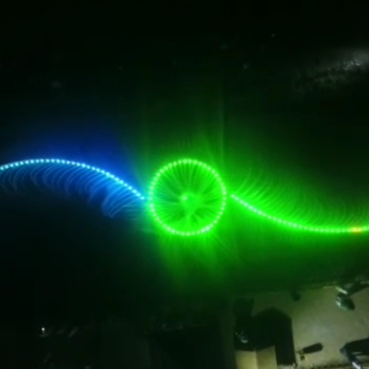New Renala City Fountain at night