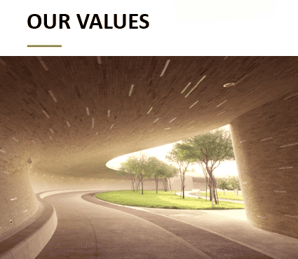 our values eGarden