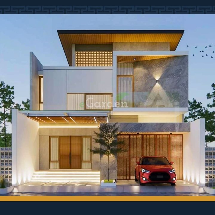 1 kanal Elevation architecture designs by egarden