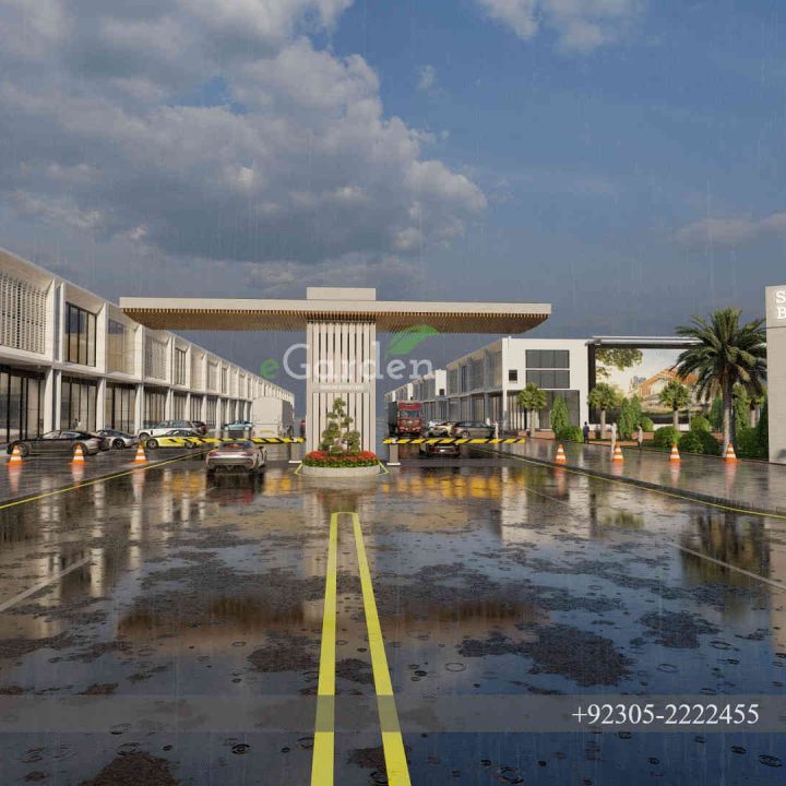 eGarden Sundar Business Park Entrance