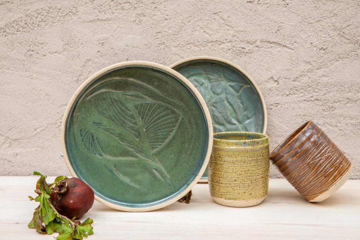 ⁦צלחות פרא ירוקות⁩ – תמונה ⁦3⁩