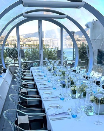 Fairmont Grand Hotel Geneva transparent elegant terrace