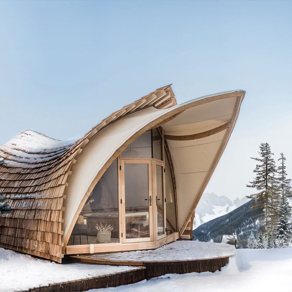 Strohboid Glamping Tent