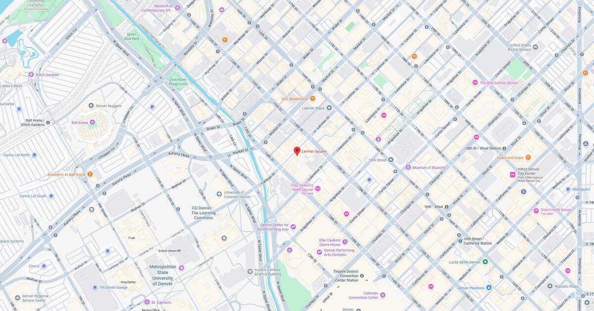Detailed map of downtown Los Angeles showing streets, landmarks, and transportation routes for navigation and urban planning.