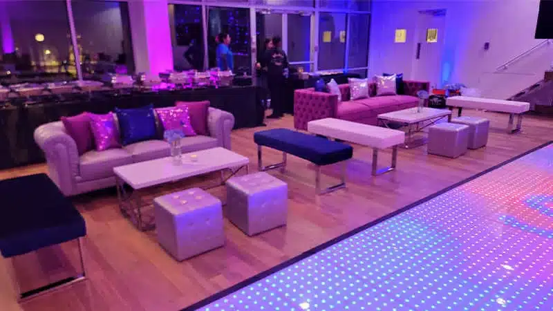 Lounge furniture event