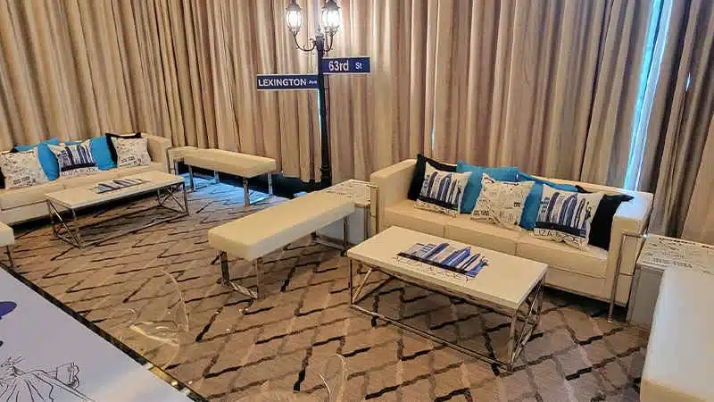 Lounge furniture event