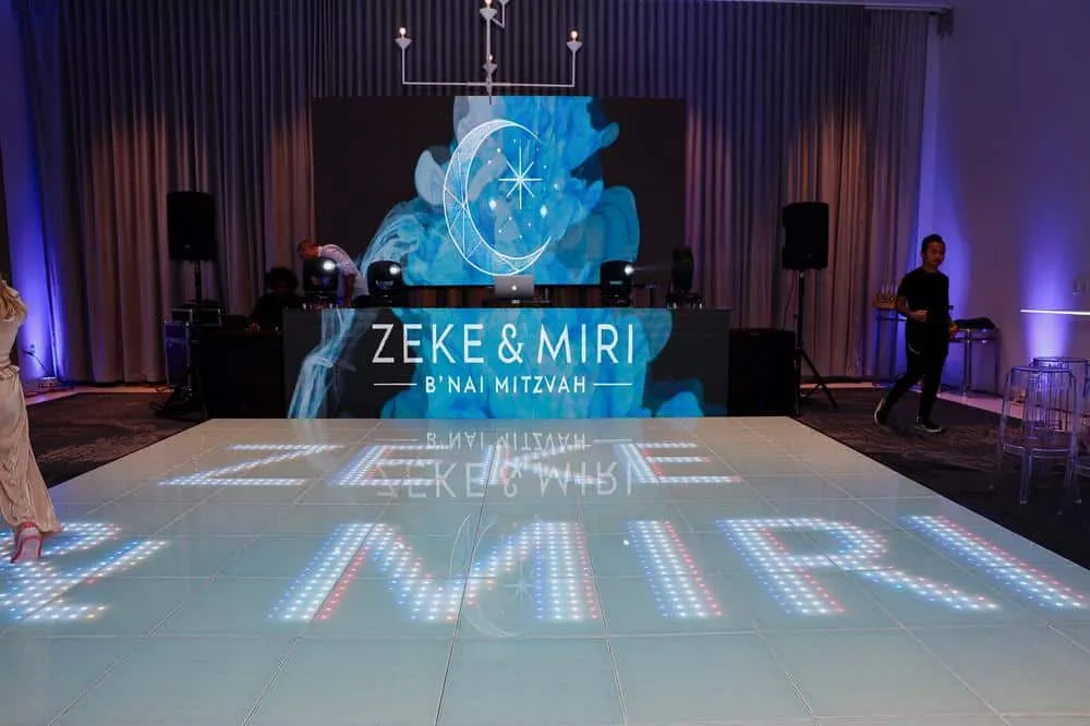DC white LED Dance Floor 
