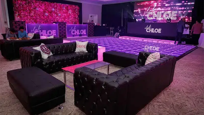 Luxury Event Party Furniture Rentals