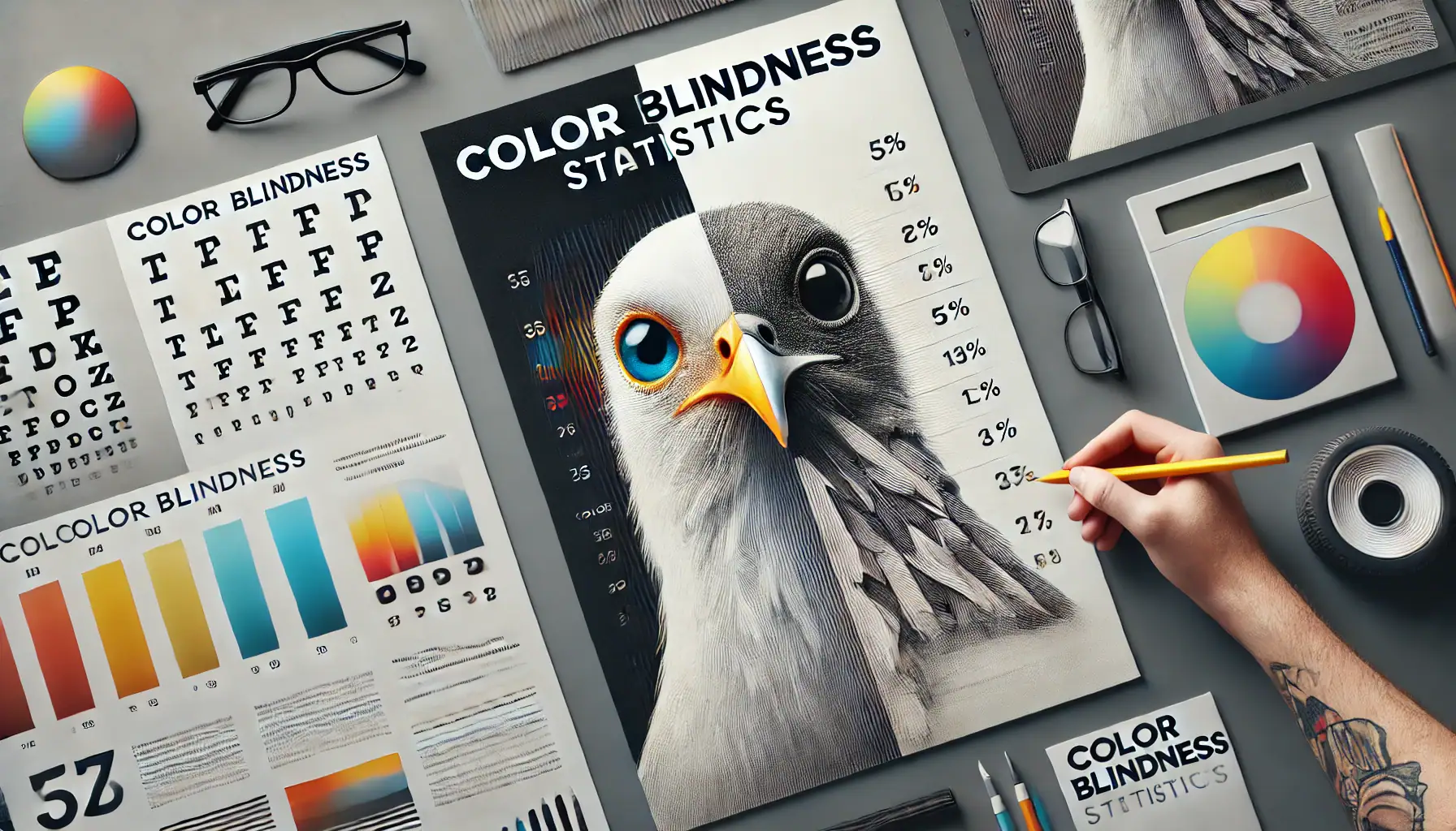 Color Blindness Statistics By Demographics, Types and Facts