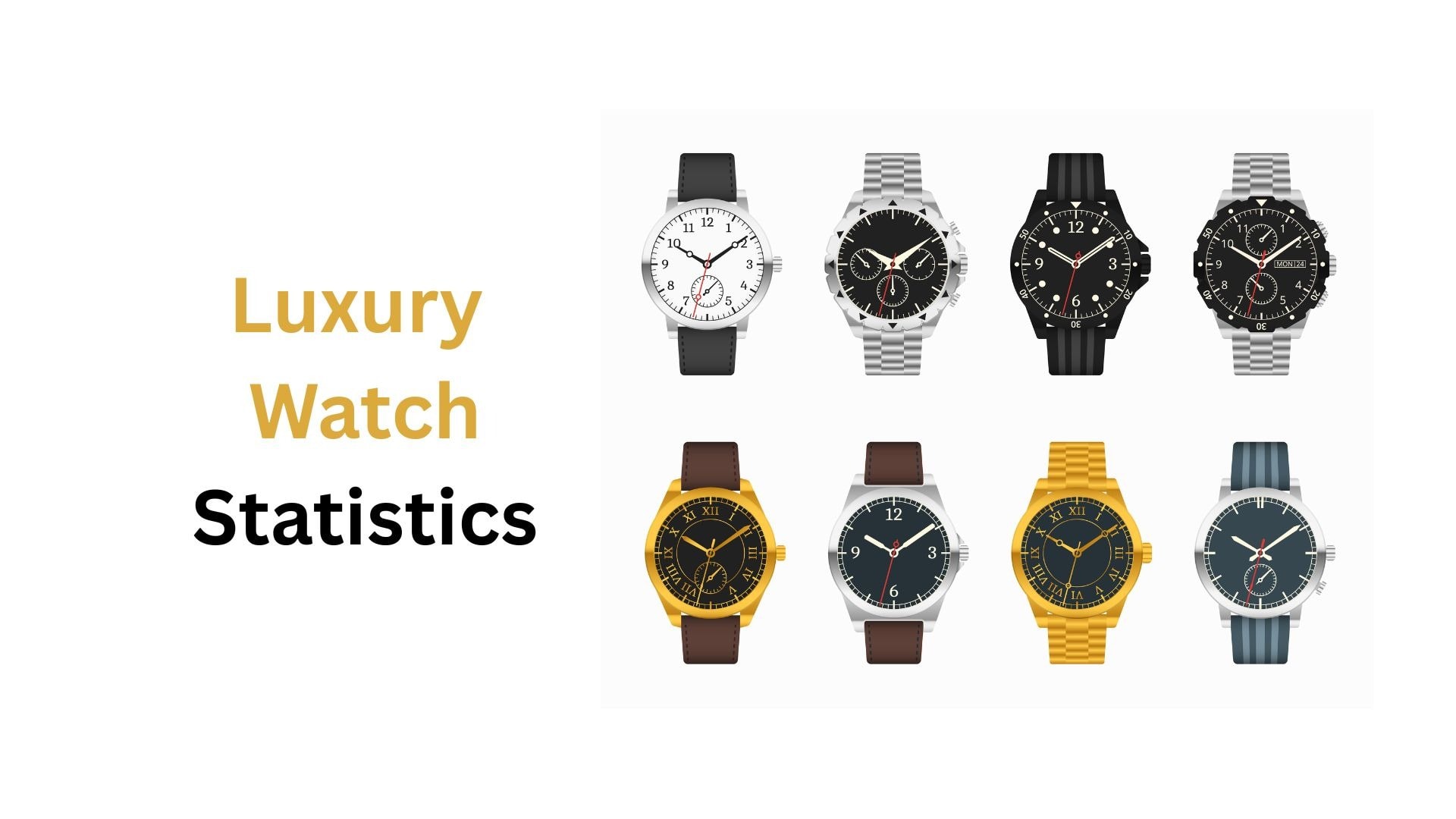 Luxury Watch Statistics By Revenue, Country, Region And Market Share