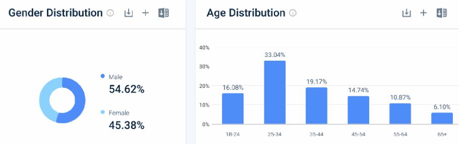Buffer Website Demographics