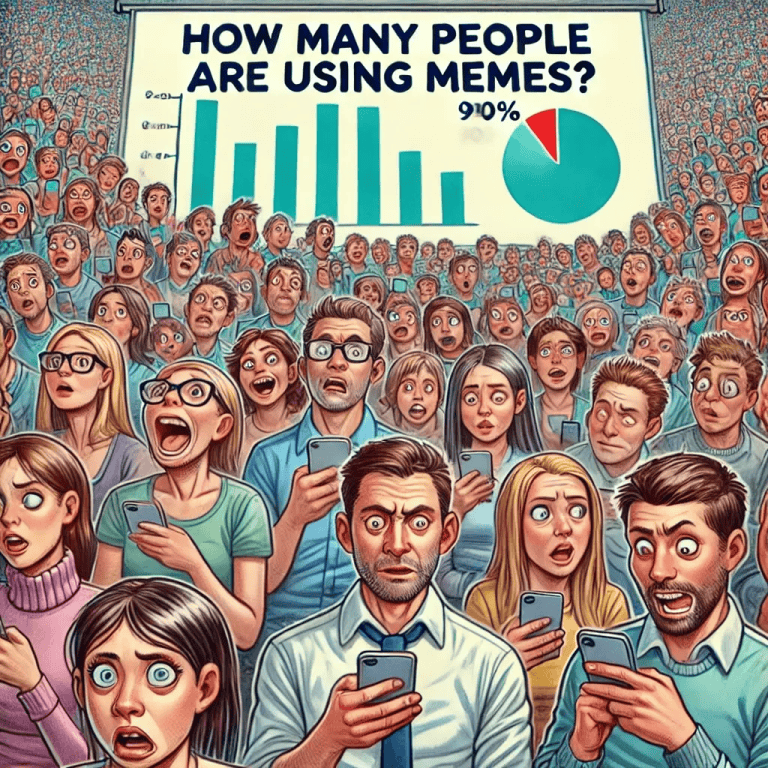 How many people are using memes