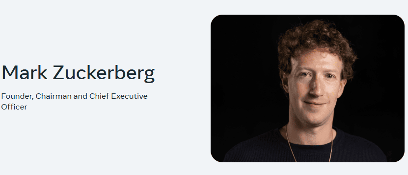 Mark Zuckerberg