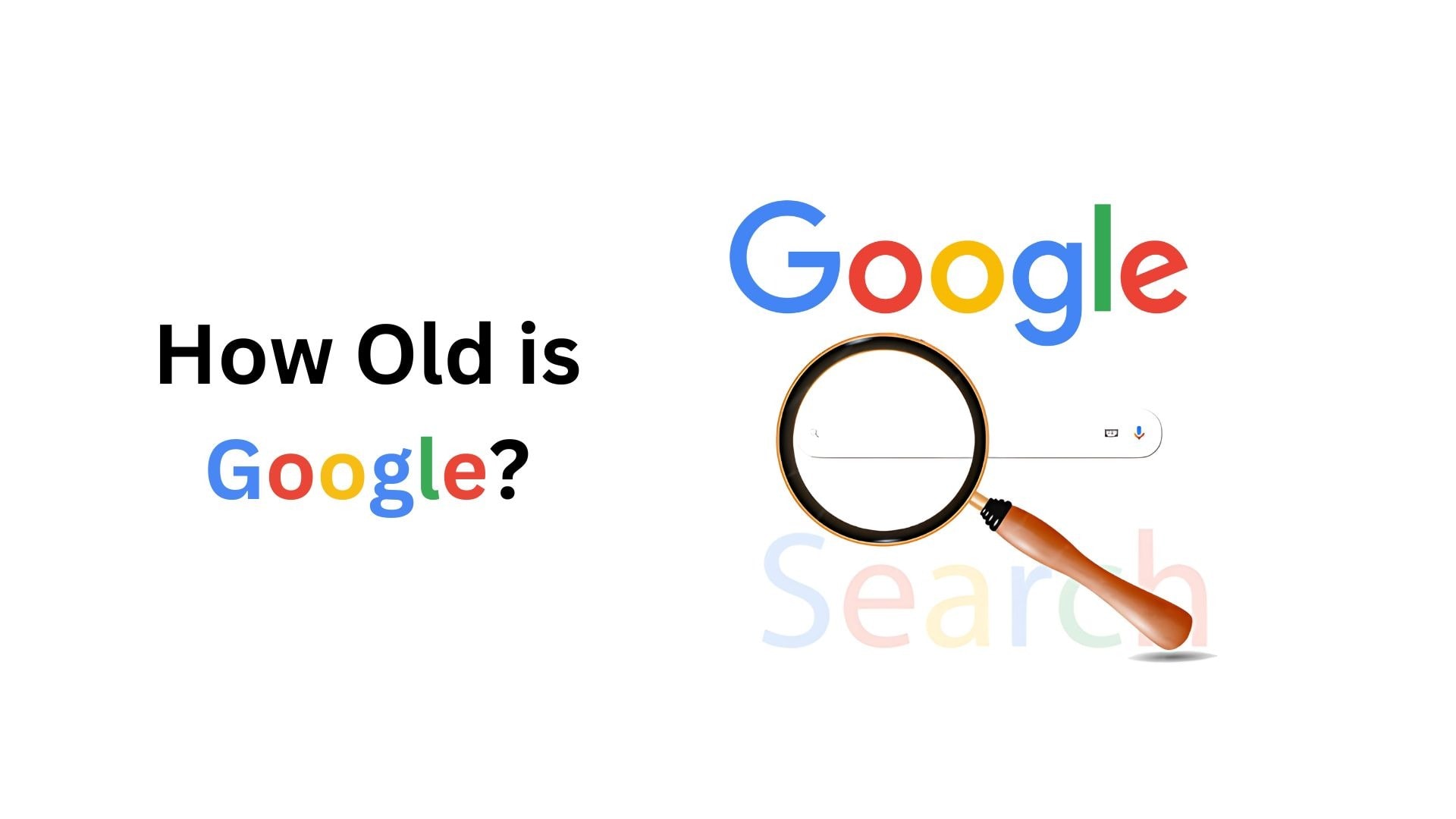 How Old is Google? Statistics and Facts (2025)