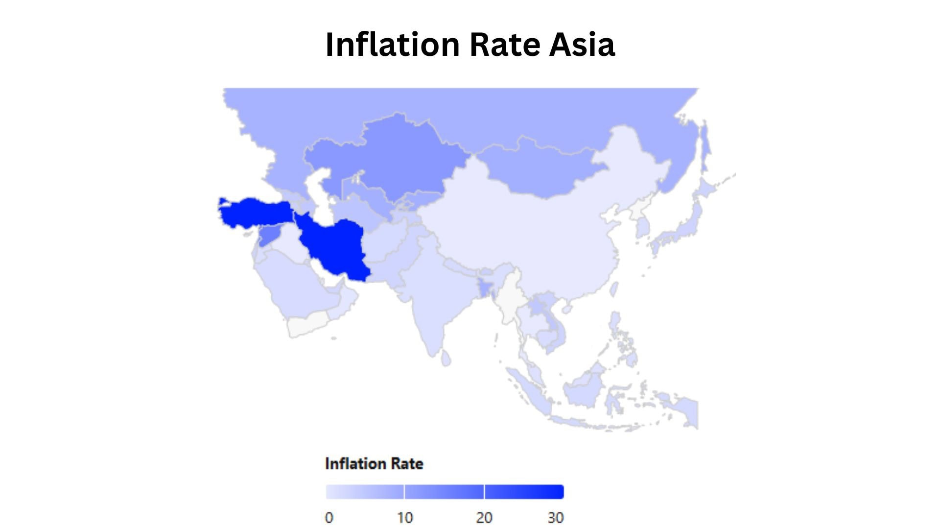 Inflation Rate Asia