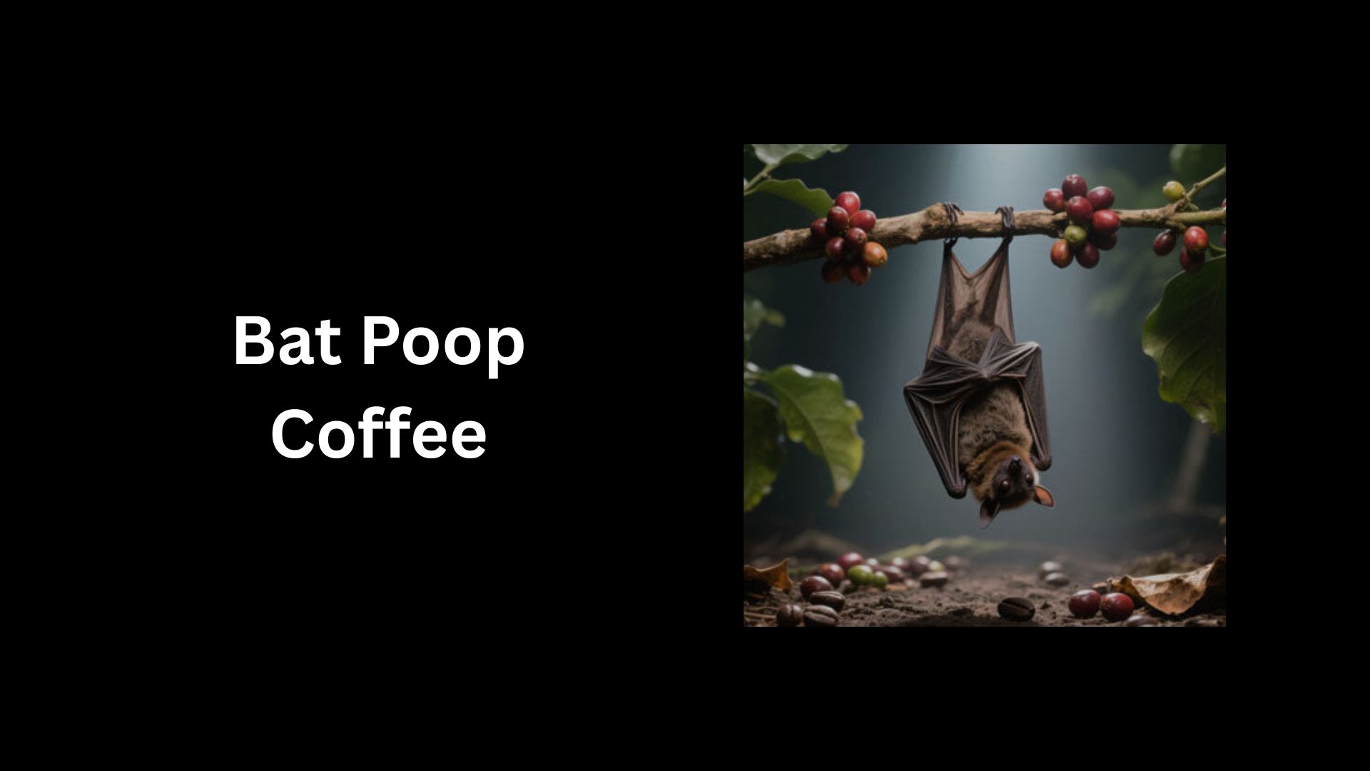 Bat Poop Coffee