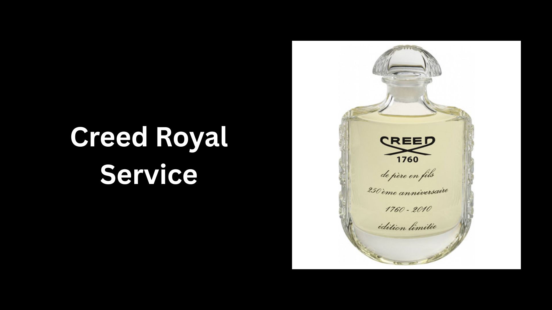 Creed Royal Service