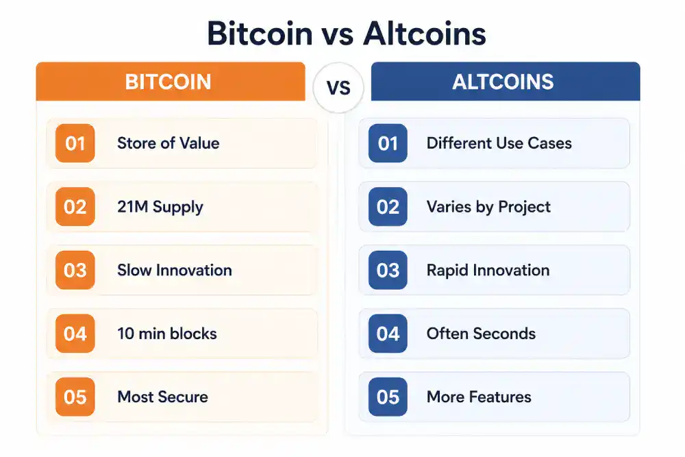 Bitcoin vs Altcoins