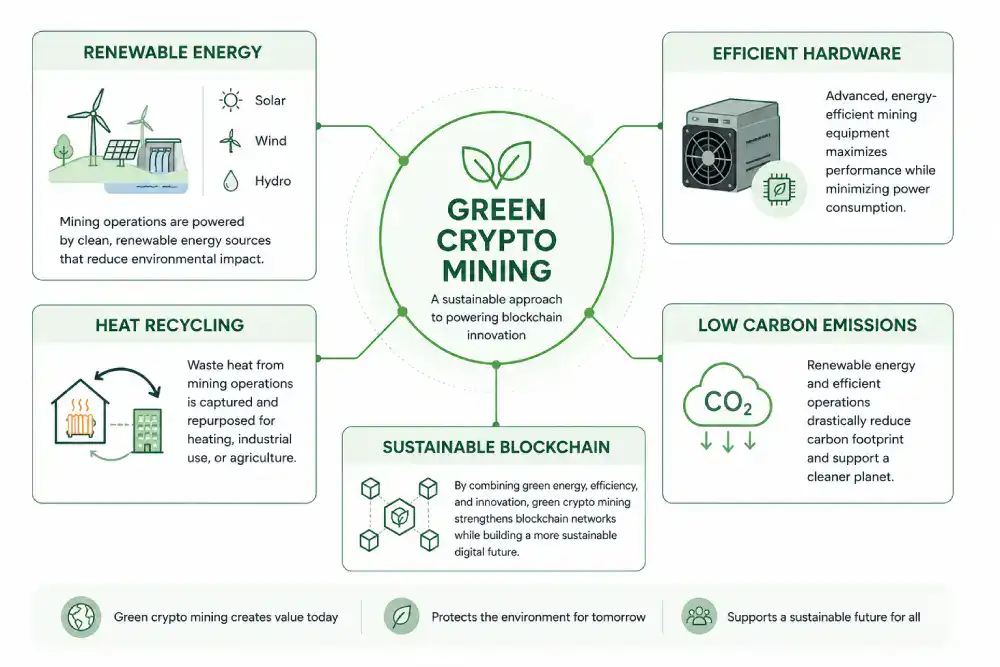Green Crypto Mining Ecosystem