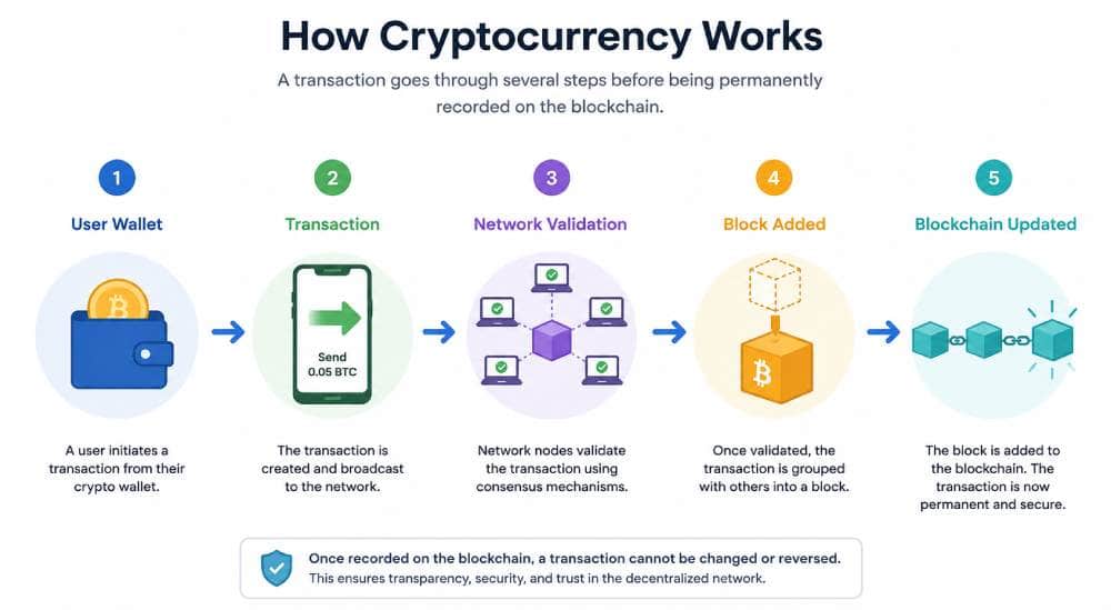How Cryptocurrency Works