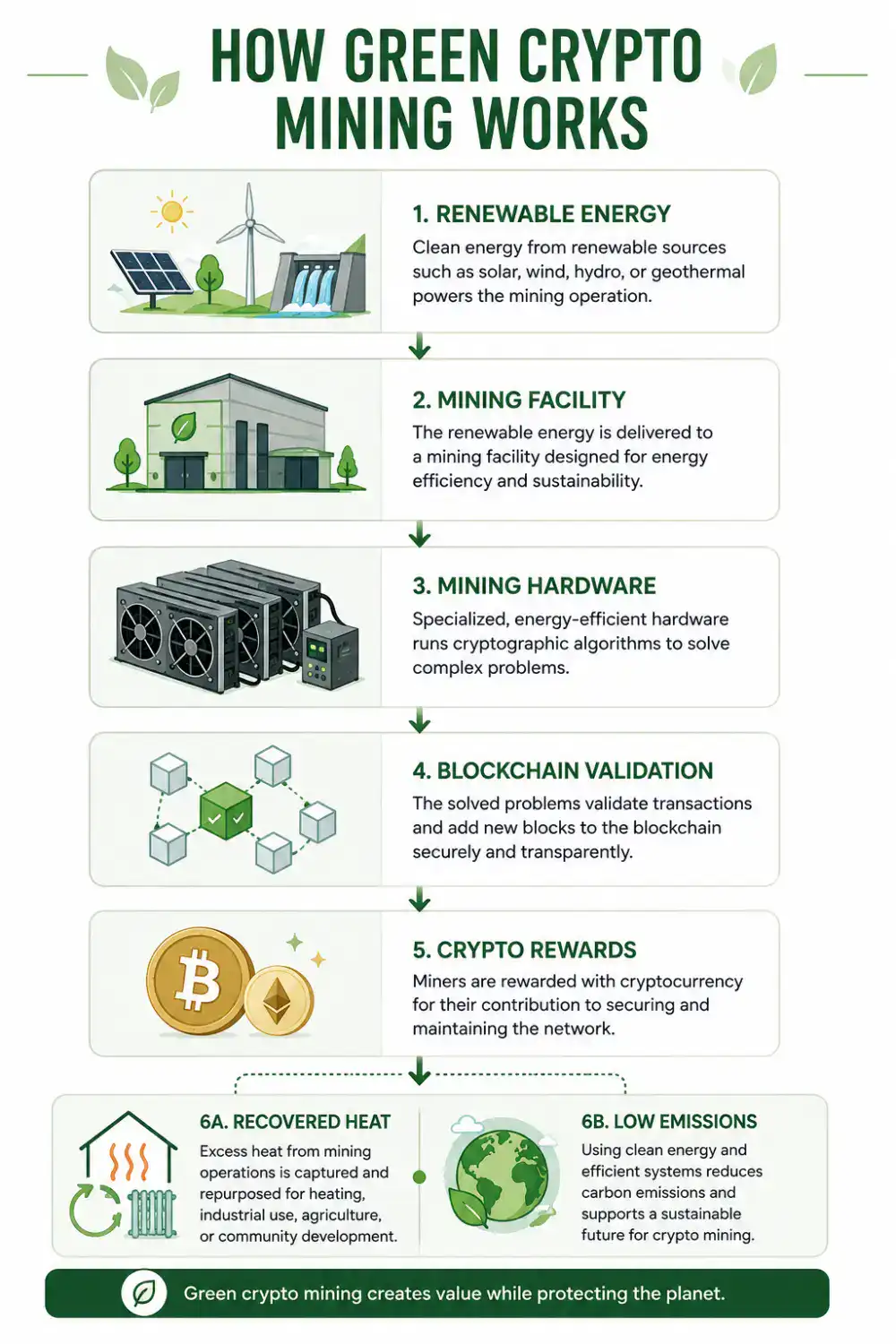 How Green Crypto Mining Works