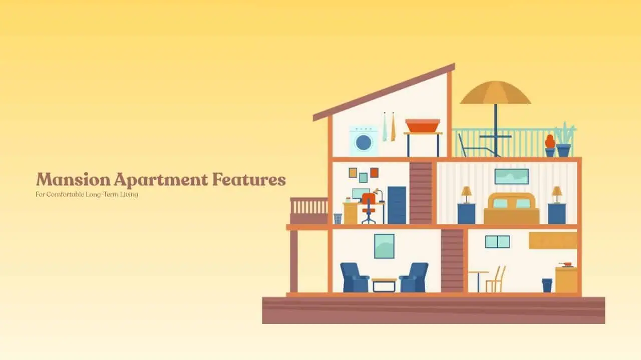 Features That Make Mansion Apartments More Comfortable for Long-Term Living