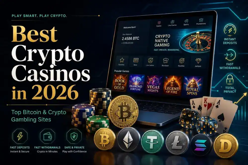 Best Crypto Casinos in 2026 – Top Bitcoin & Crypto Gambling Sites