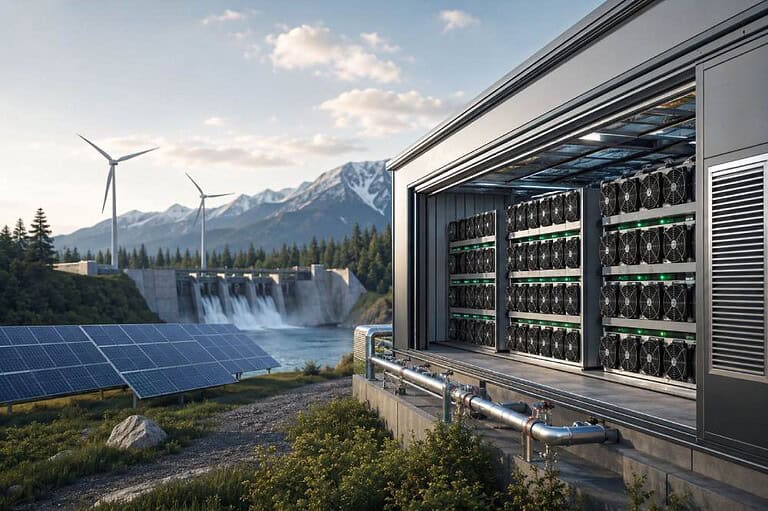 green crypto mining