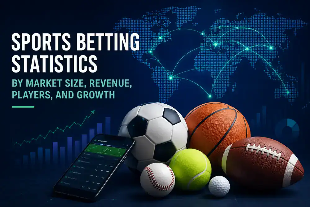 Sports Betting Statistics By Market Size, Revenue, Players, And Growth