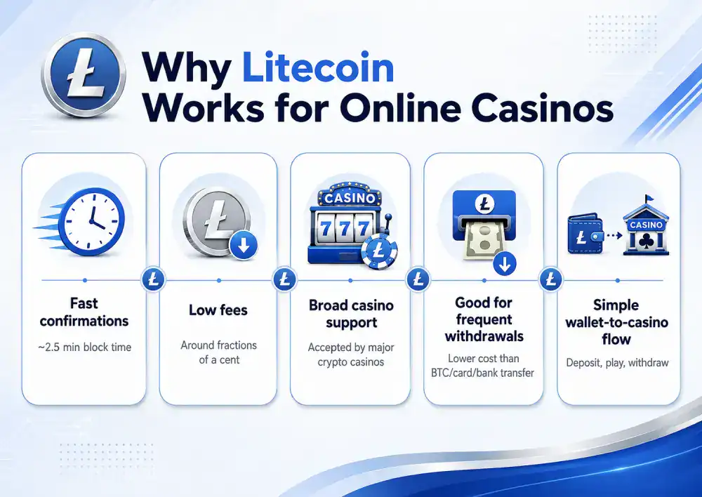 Why Litecoin Works for Online Casinos