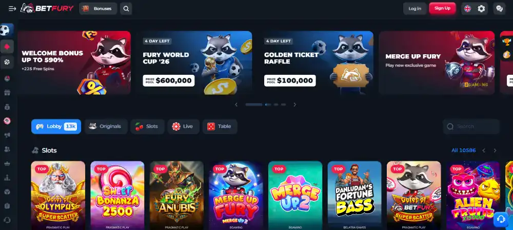 betfury casino