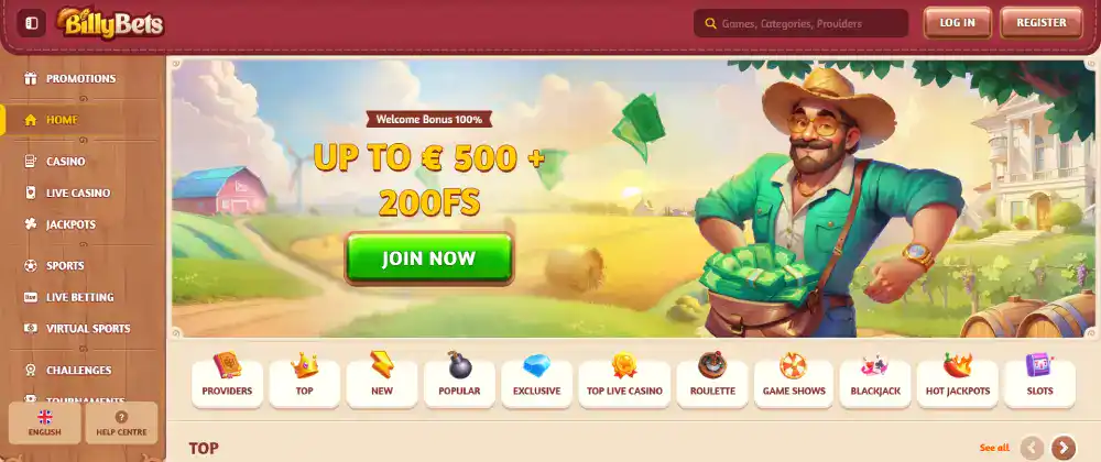 billy bets casino slovenia