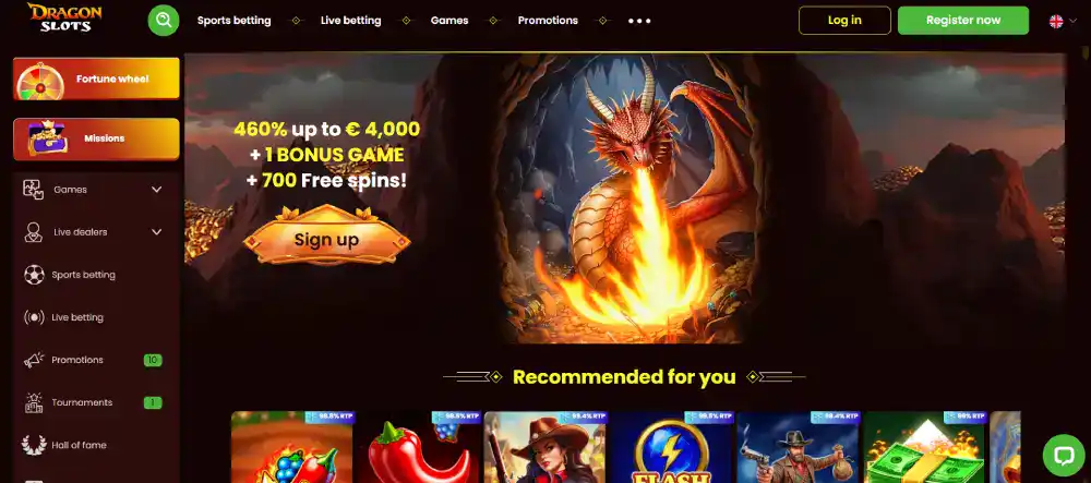 dragon slots slovenia