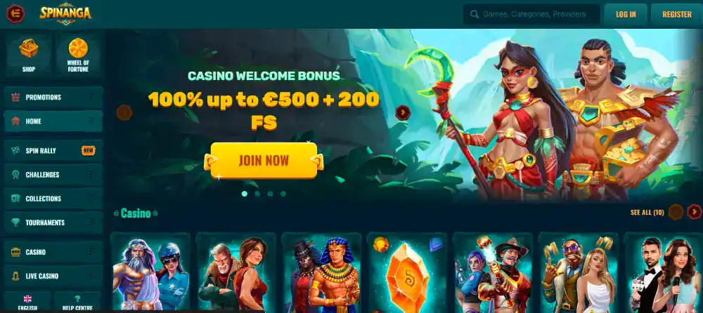 spinanga casino slovenia