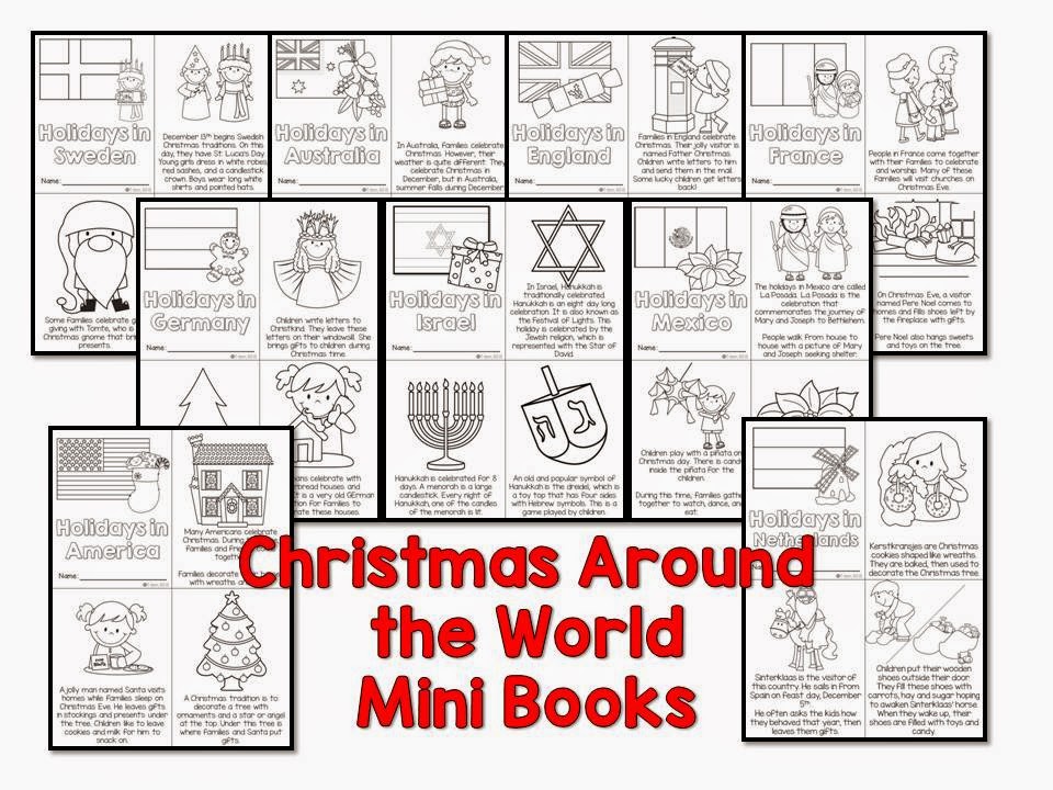 Christmas Around The World Ideas And A FREEBIE for Around The World Free Printables