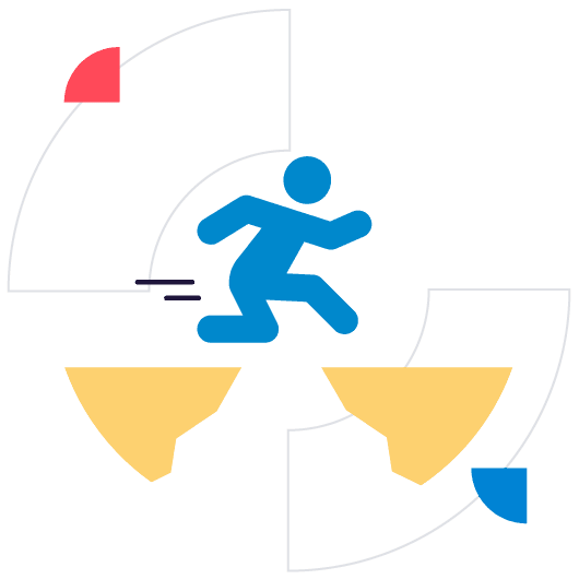 Act when others hesitate.