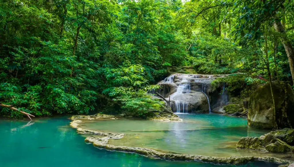 Best Weekend Trips from Bangkok:  Erawan National Park