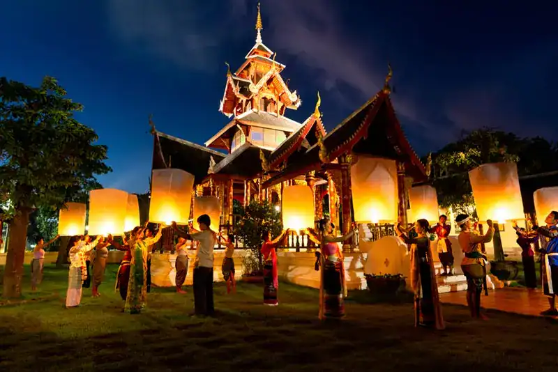 Loy Krathong Chiang Mai