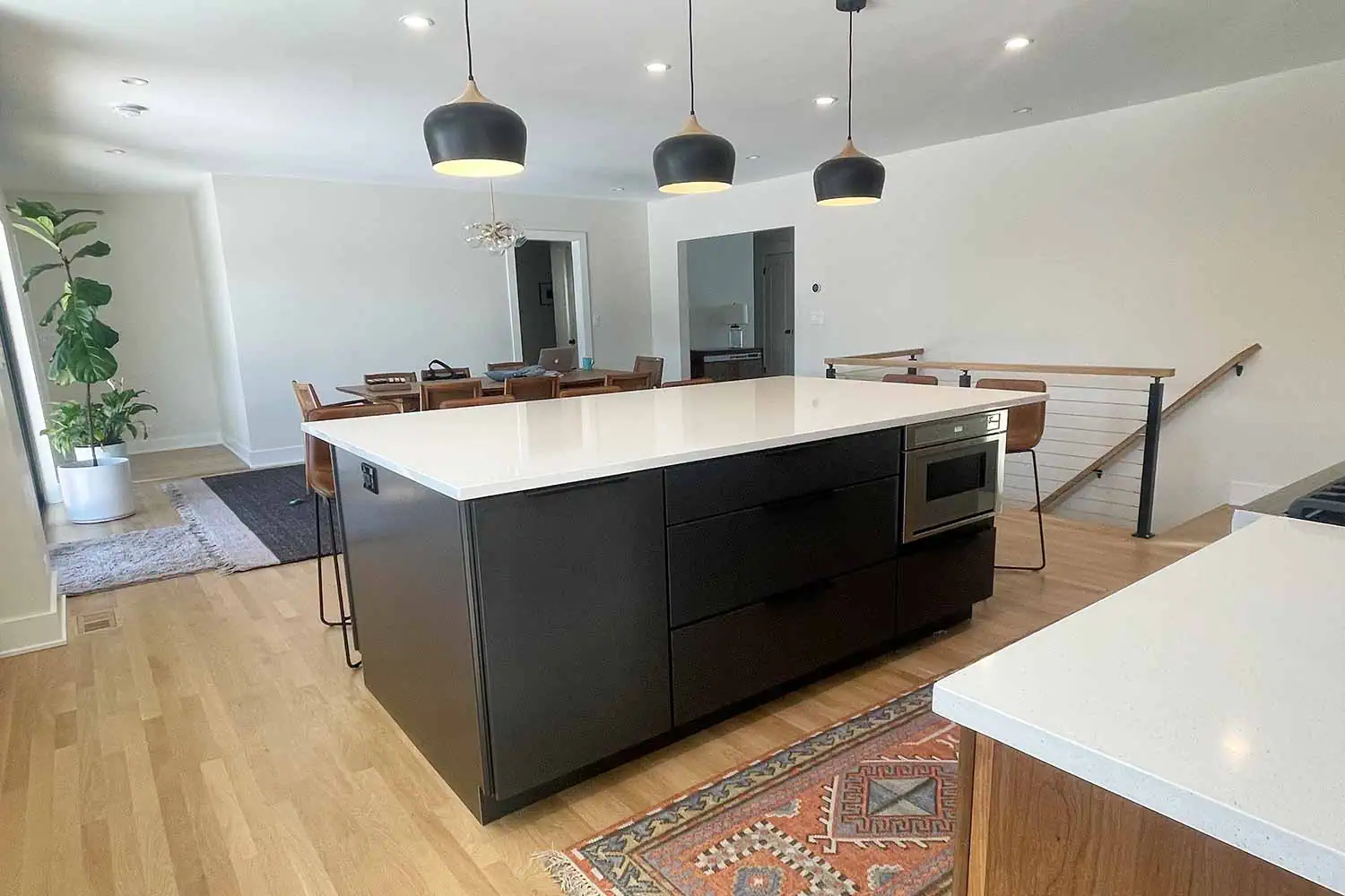 La Grange Park first-floor ranch addition by Elik Homes.